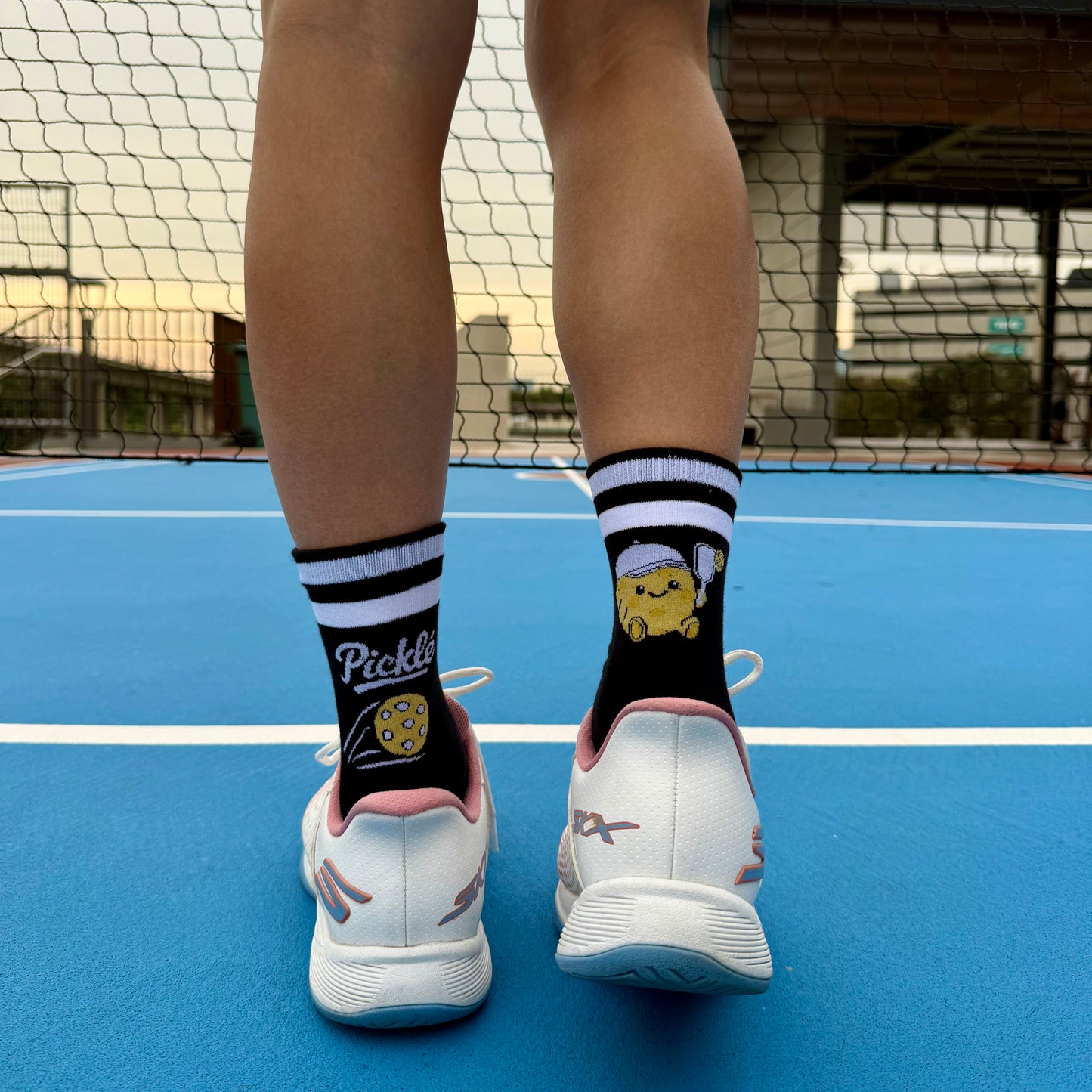 Picklé Crew Socks Reverso