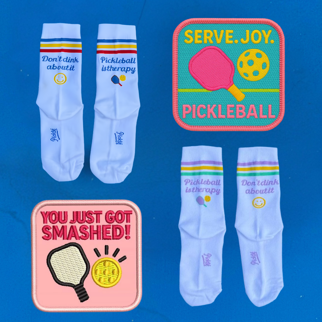 Pickleball is Therapy Double Joy Set