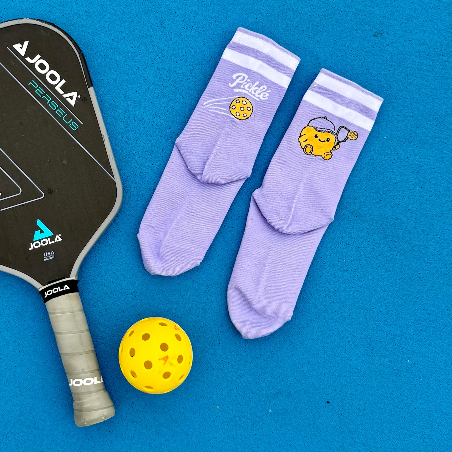 Picklé Crew Socks Reverso