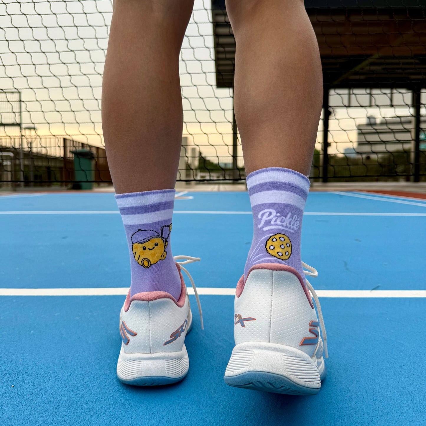 Picklé Crew Socks Reverso