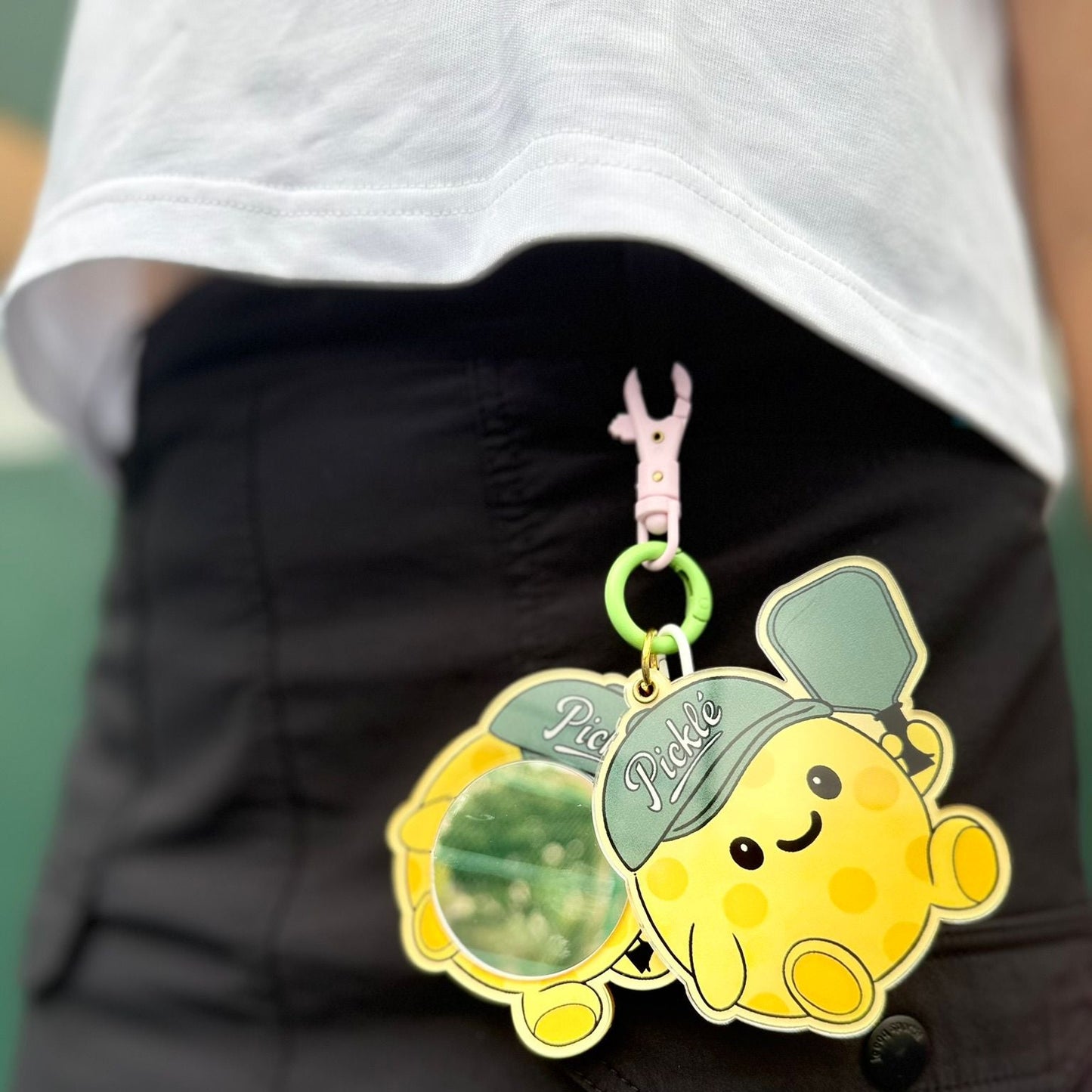 Picklé Pocket Mirror Keychain Picklé Joy Club