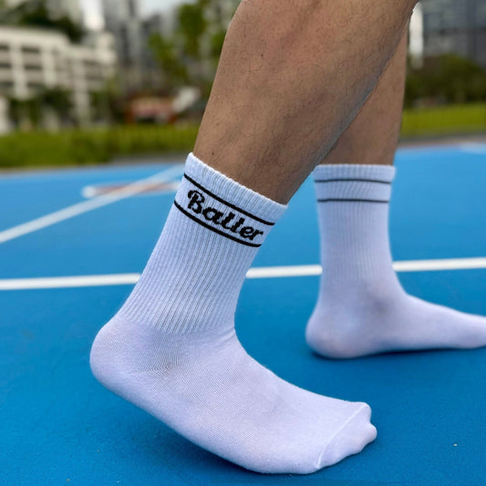 Pickleballer Crew Socks - Picklé Joy Club
