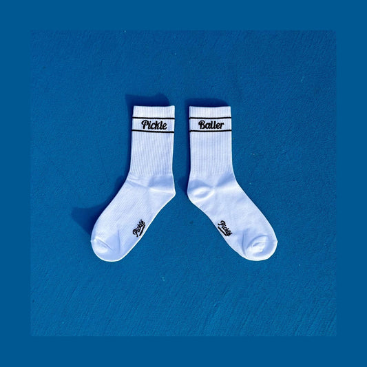 Pickleballer Crew Socks - Picklé Joy Club