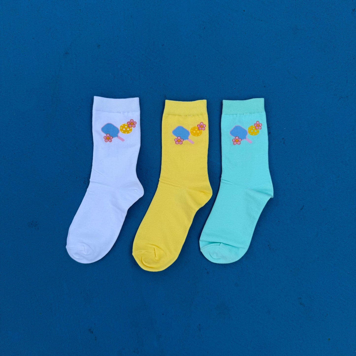 Picklé Sakura Crew Socks