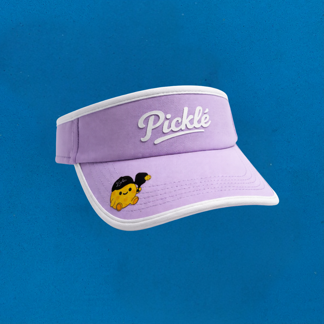 Picklé Visor Cap in Black - UPF50+ sun protection pickleball visor Singapore