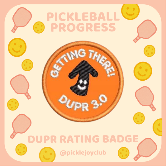 DUPR Rating 3M Stick-On Patch