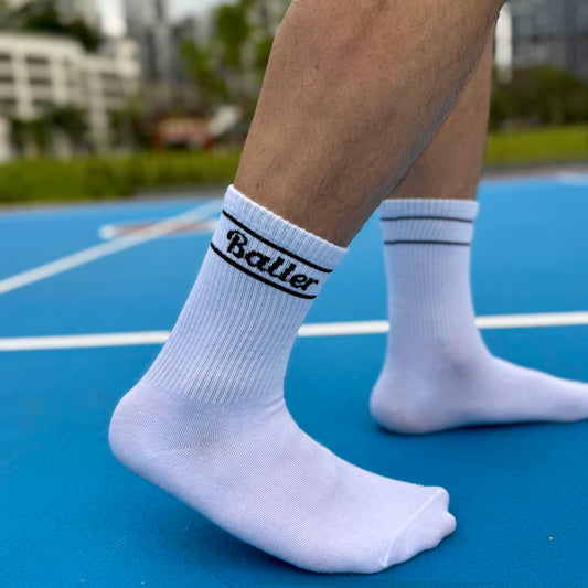 Pickleballer Crew Socks