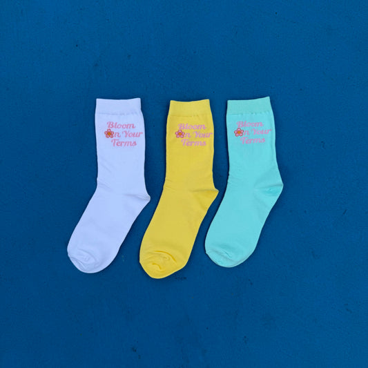 Picklé Sakura Crew Socks