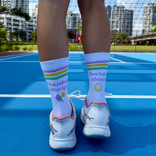 Pickleball is Therapy Socks Picklé Joy Club