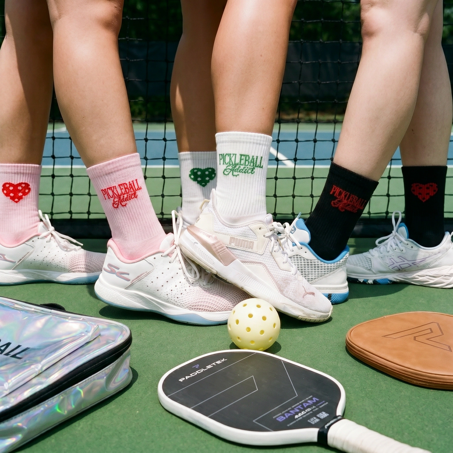Pickleball Addict Socks
