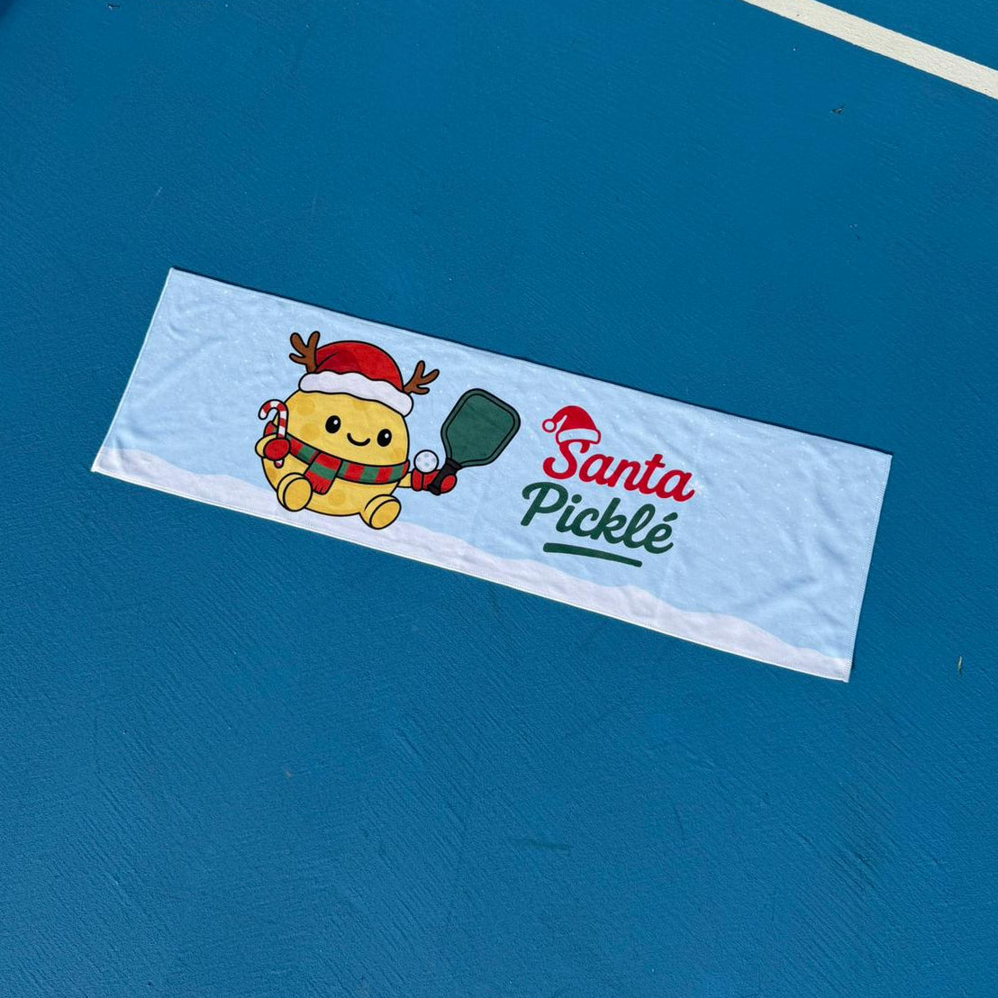 Santa Pickle Microfibre Sports Towel