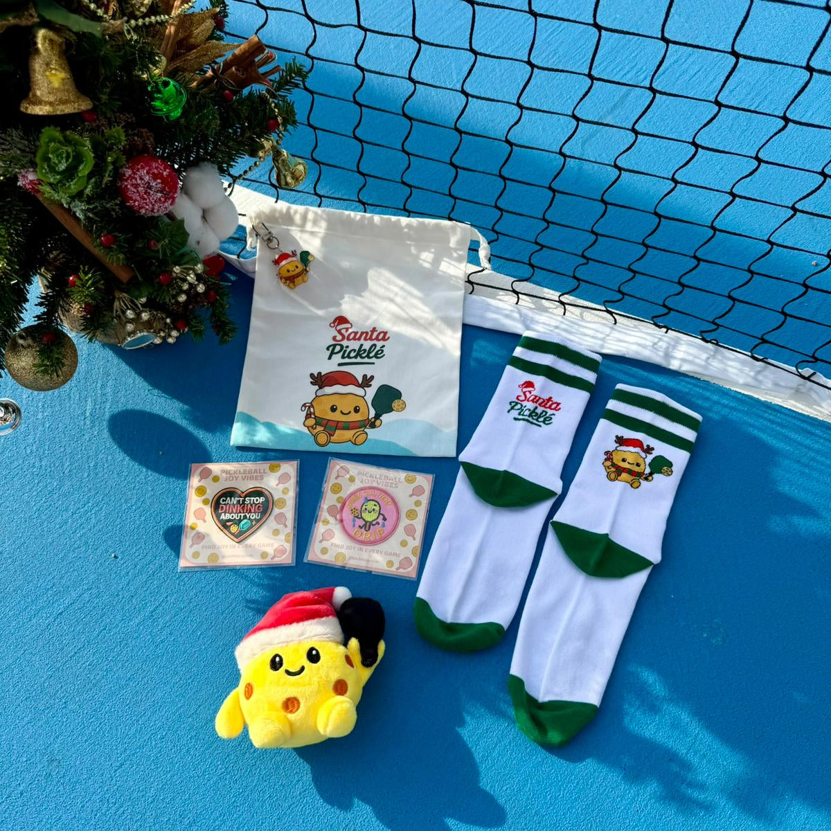 The Santa Picklé Socks Gift Set