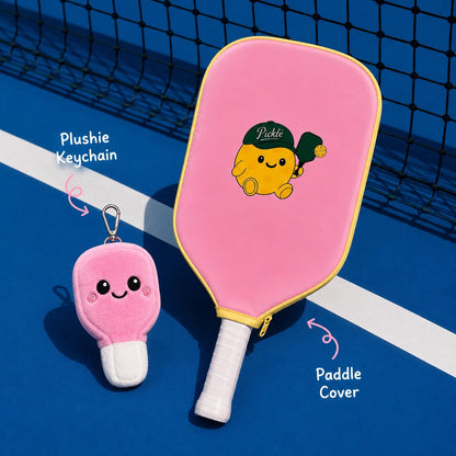 Picklé Joy Bundle: Paddle Cover + Courtside Buddies Blind Bag