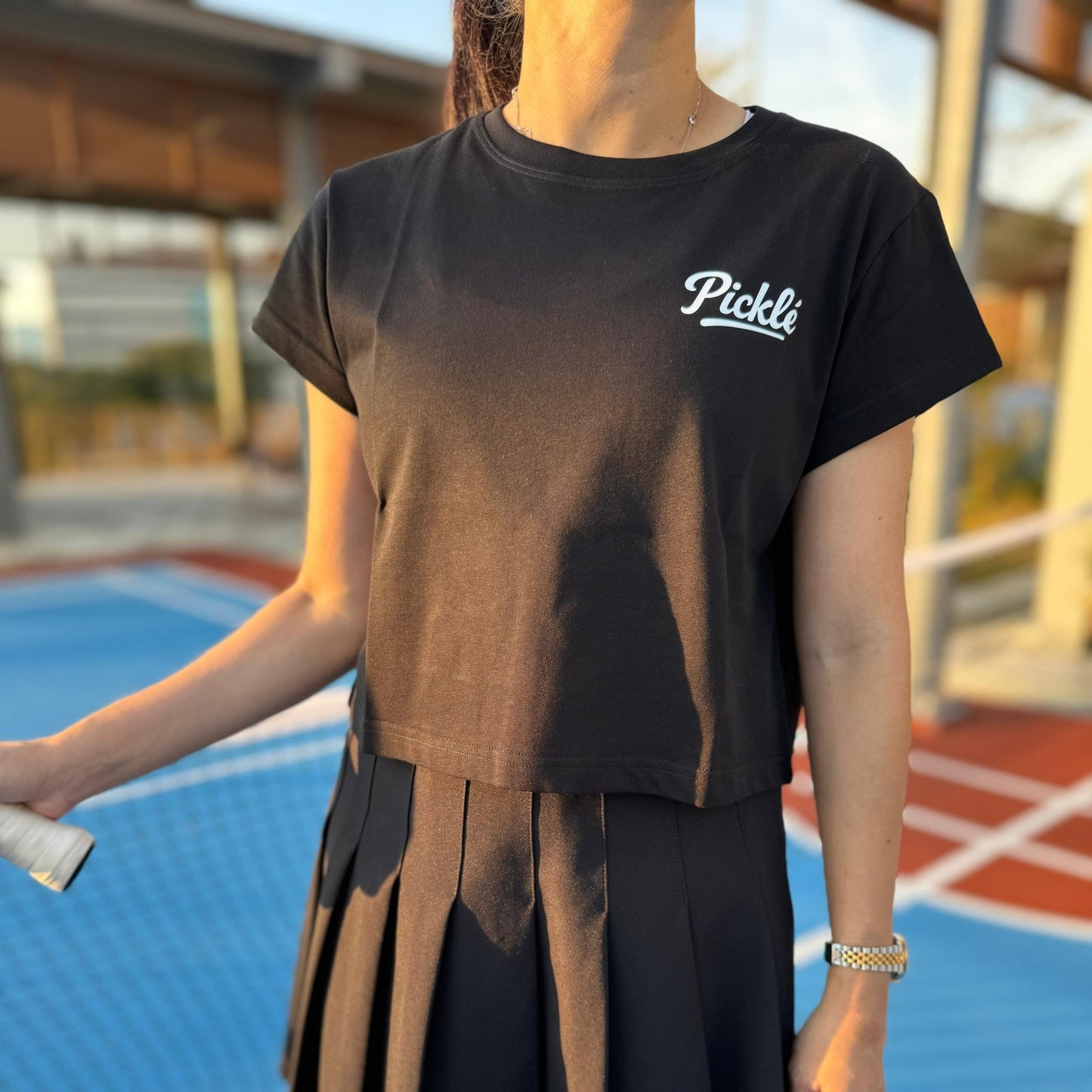 Picklé Crew Crop Tee Picklé Joy Club